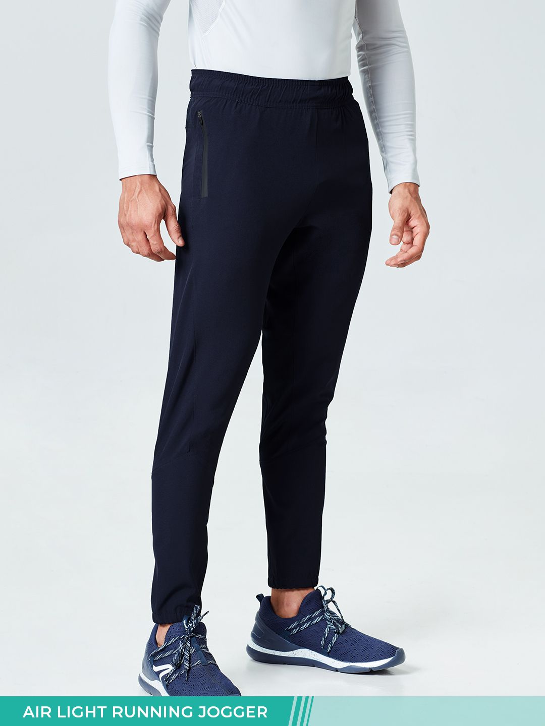 Solids: Navy Men Enduro Joggers