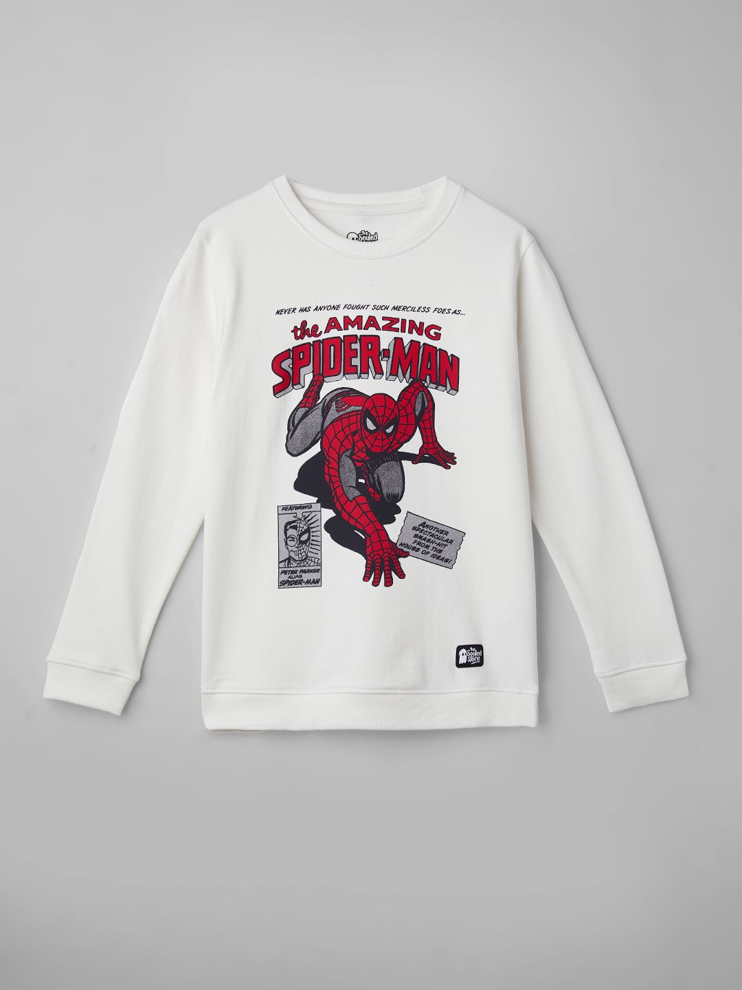 Buy Spiderman: Graphic Print Boys Sweatshirt Online