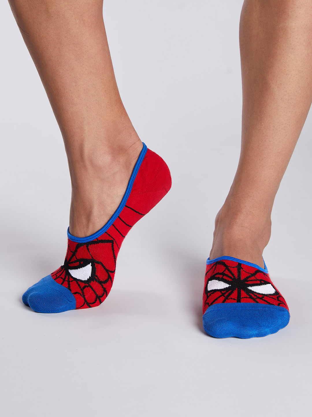 Buy Spiderman: Web of Shadows Ankle Length Socks Online at The Souled Store