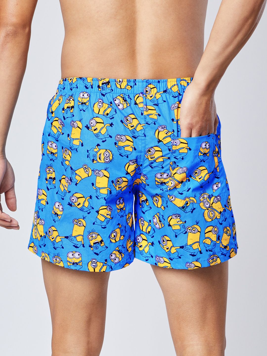Buy Official Minions Patterns Boxer Shorts Online