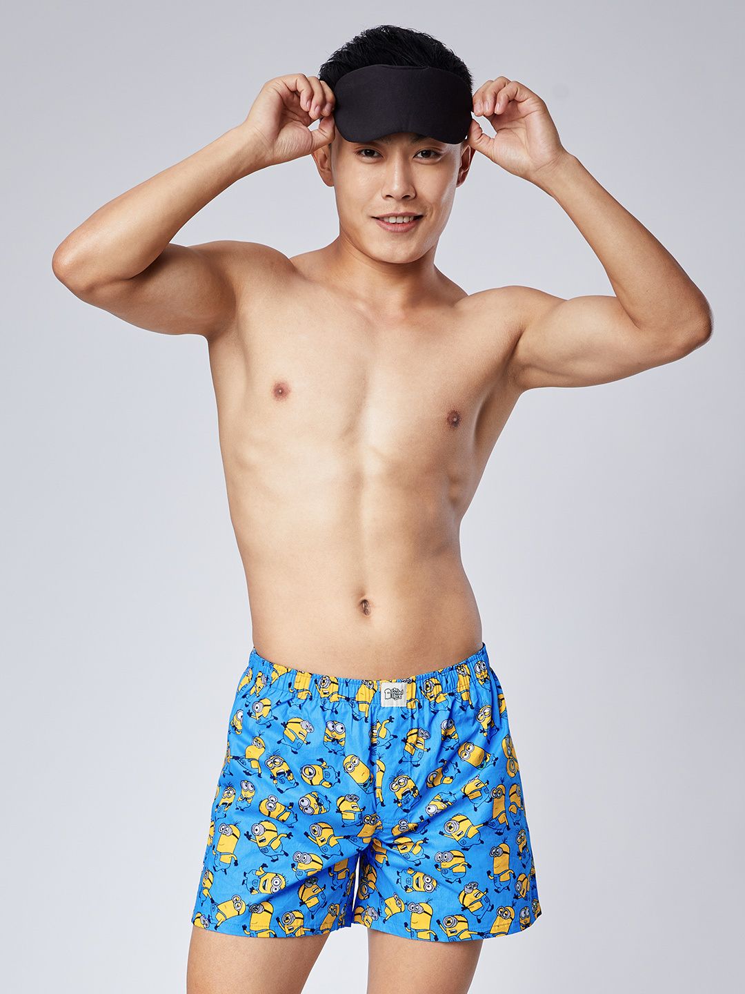 Buy Official Minions Patterns Boxer Shorts Online