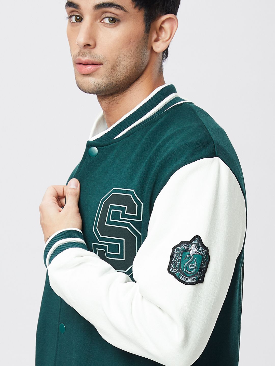 Buy Official Harry Potter Slytherin Varsity Jackets Online