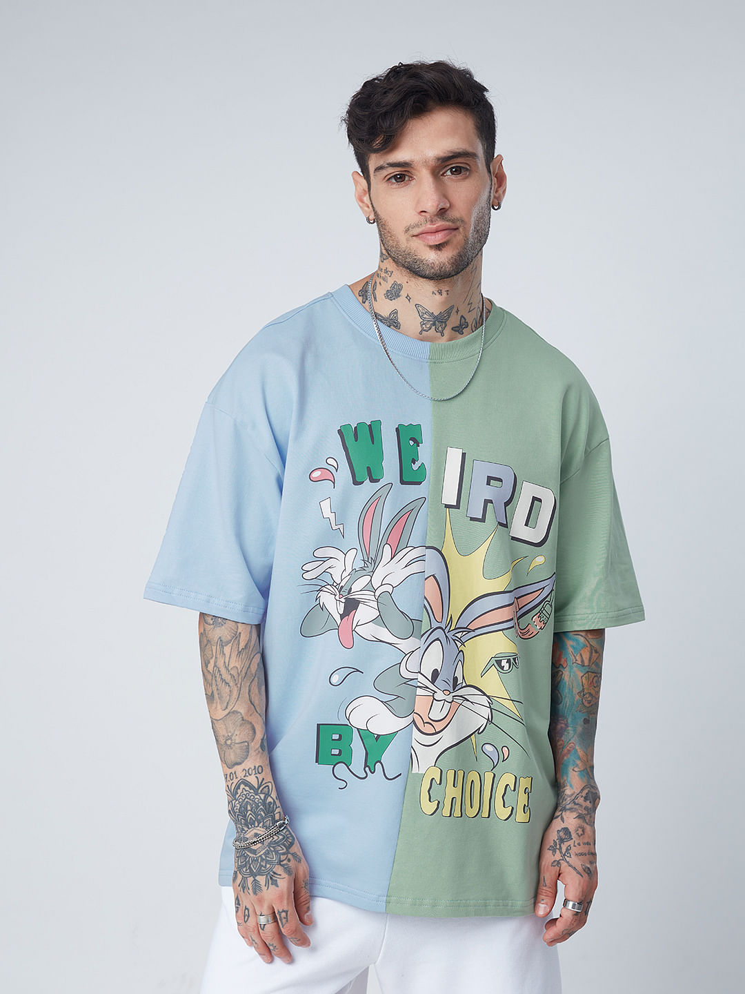 Buy Bugs Bunny: Weird and Proud Oversized T-Shirts Online