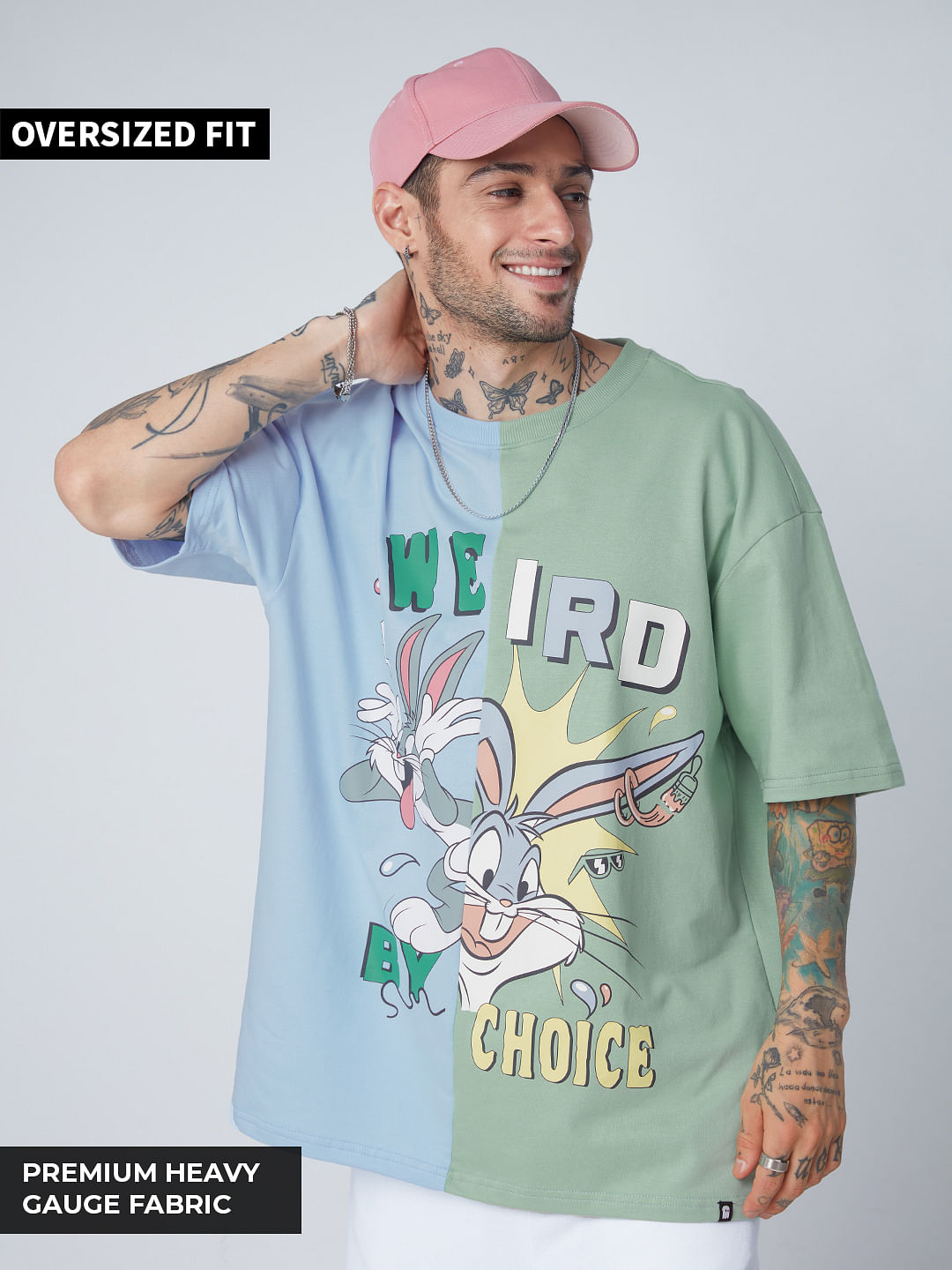 Buy Bugs Bunny: Weird and Proud Oversized T-Shirts Online