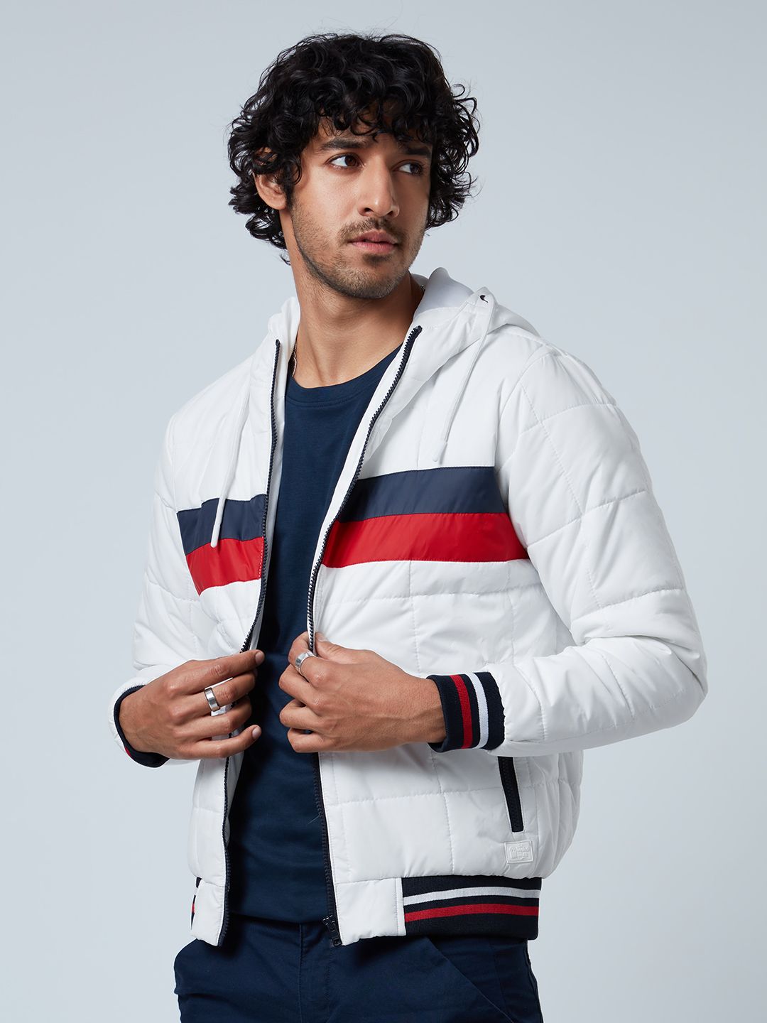 Buy Official Solids: Sky Blue, Navy and Red (Colourblock) Online