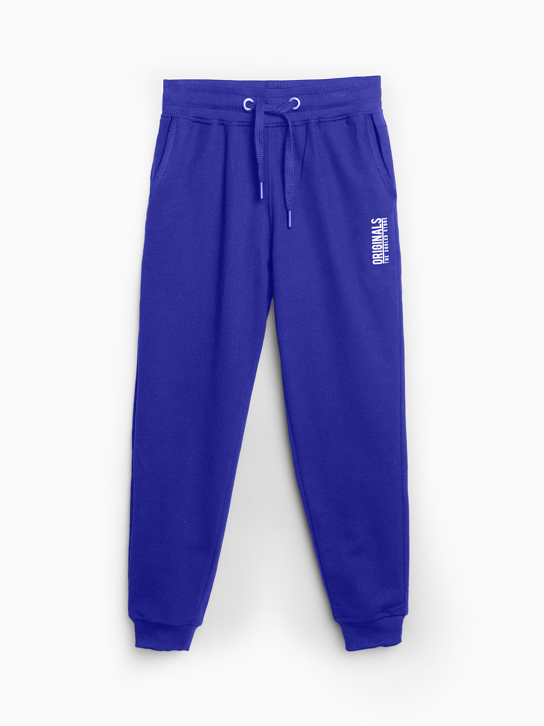 electric blue joggers
