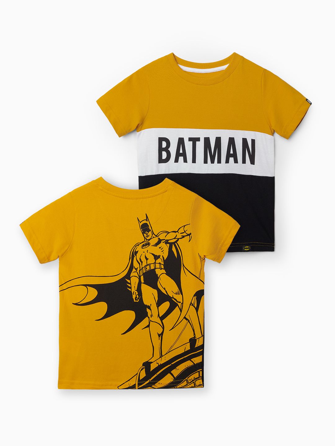 T-shirt Manches Courtes Batman Justice League - Charbon, DC Comics, édition Dark Knight