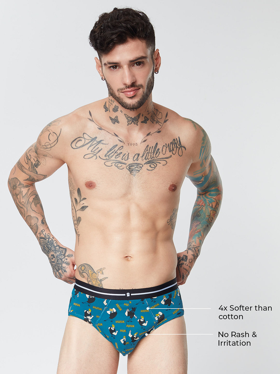 Buy Johnny Bravo Hunk Men s Briefs Online