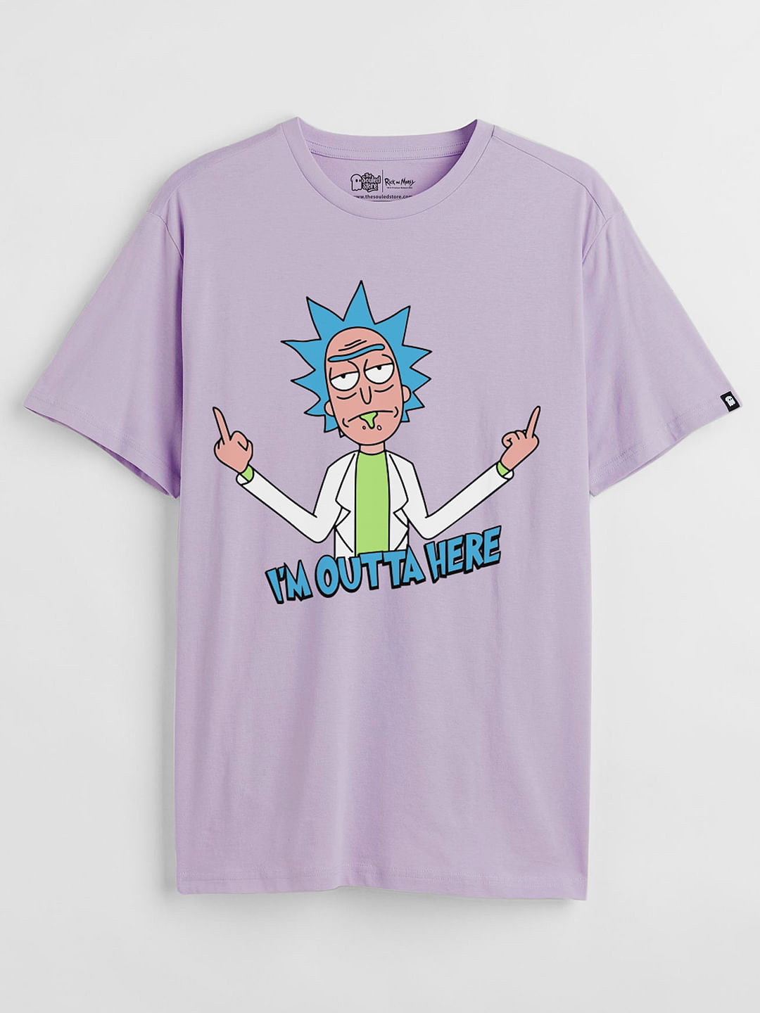 Buy Rick And Morty Outta Here T Shirt Online 1707