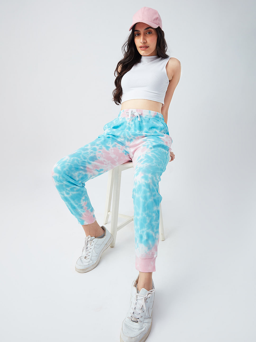 Buy Official Tie-Dye Rainbow Women Jogger Online