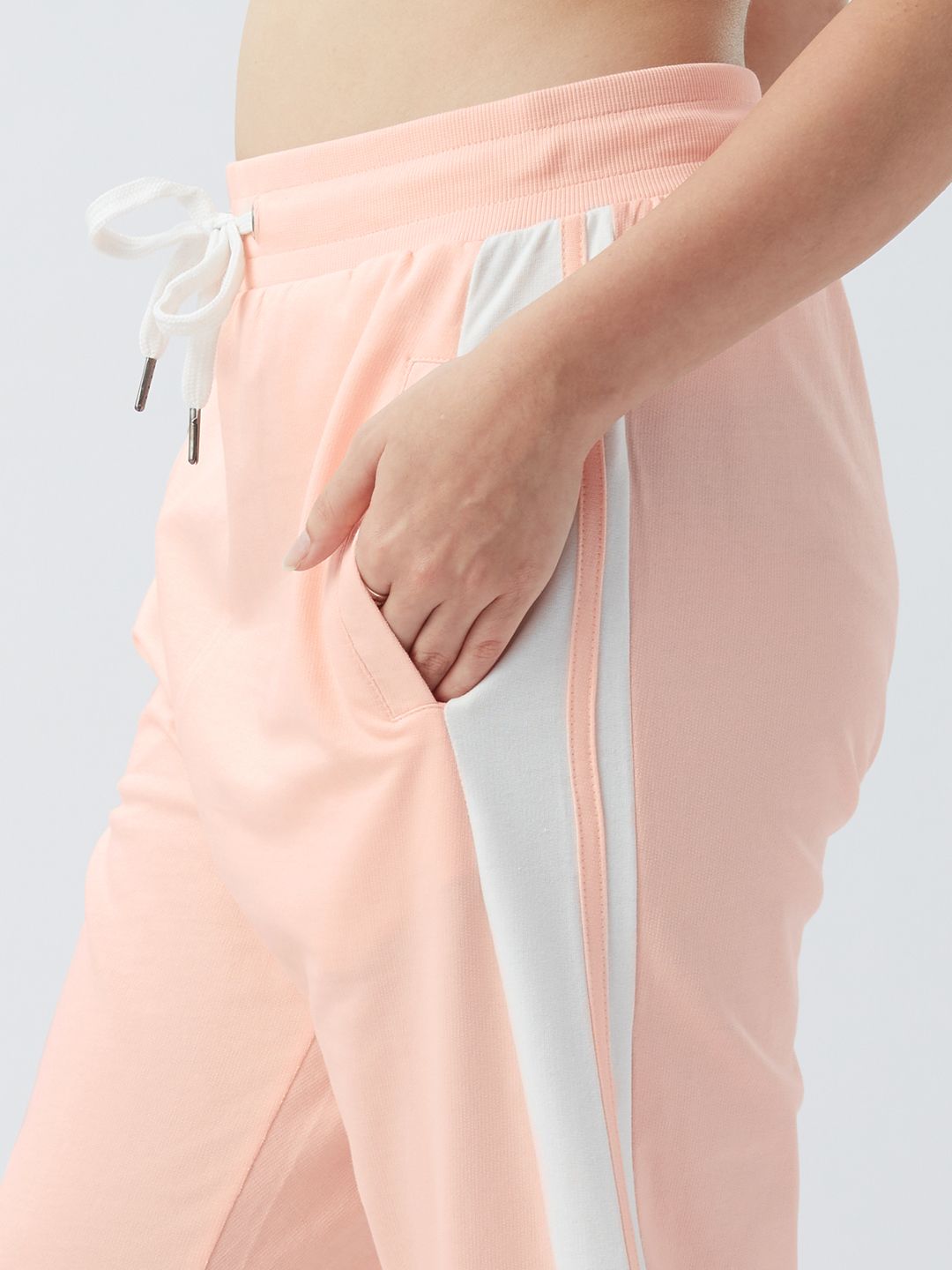 Solids: Nude Pink Women Joggers price