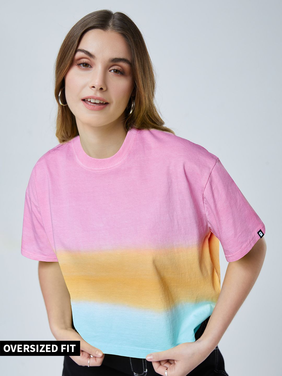 Buy Official Tie Dye Dawn Women Oversized TShirt online at The Souled
