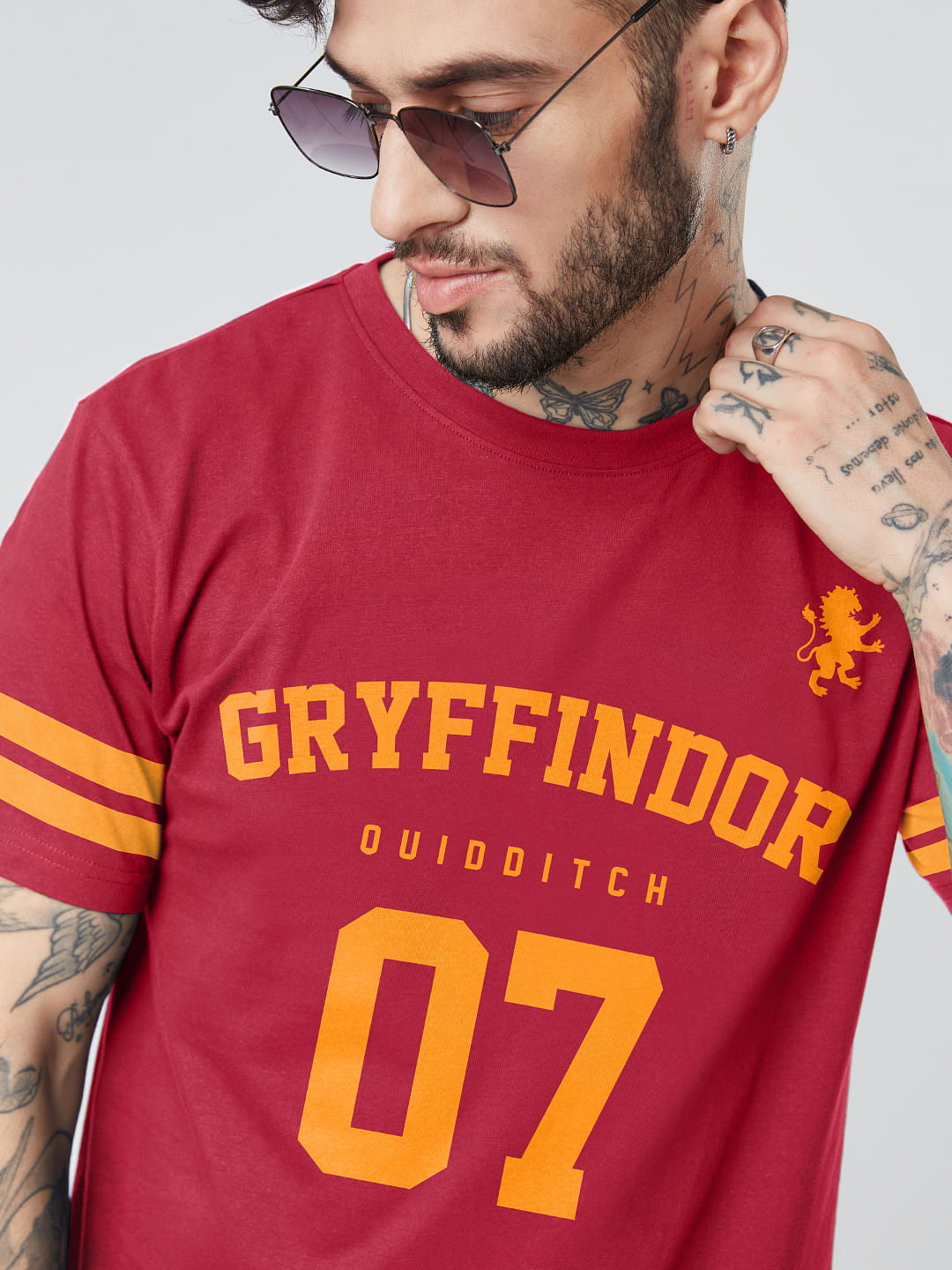 Buy Official Harry Potter Quidditch Uniform 07 Gryffindor T Shirt Online