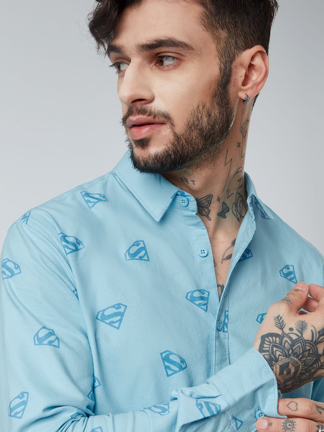 Buy Superman Logo Full Sleeve Men s Shirt Online hr-analysis-dashboard-malinda-ratnaduhita