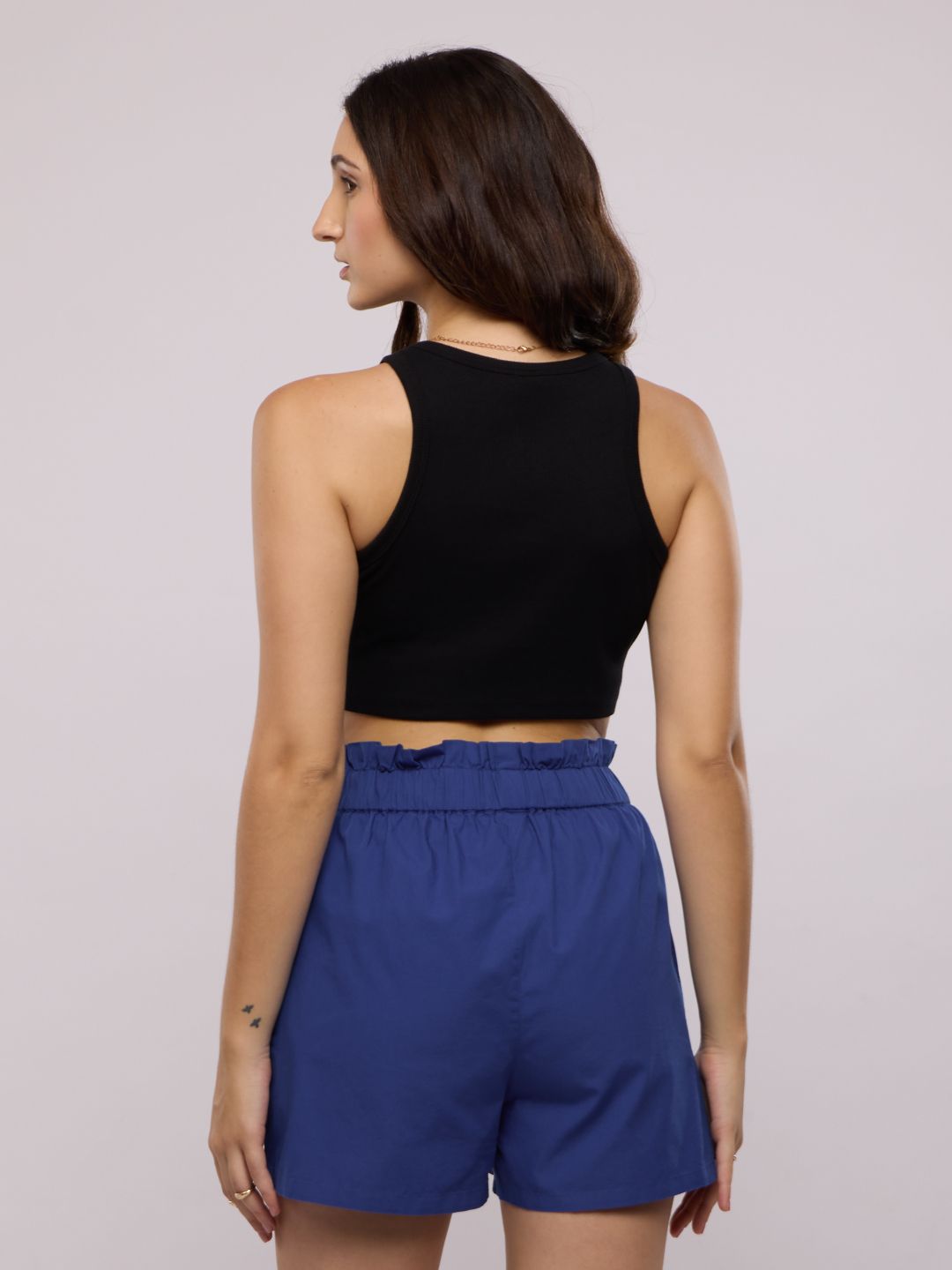 ELECTRIC BLUE TAILORED SHORT main image 1