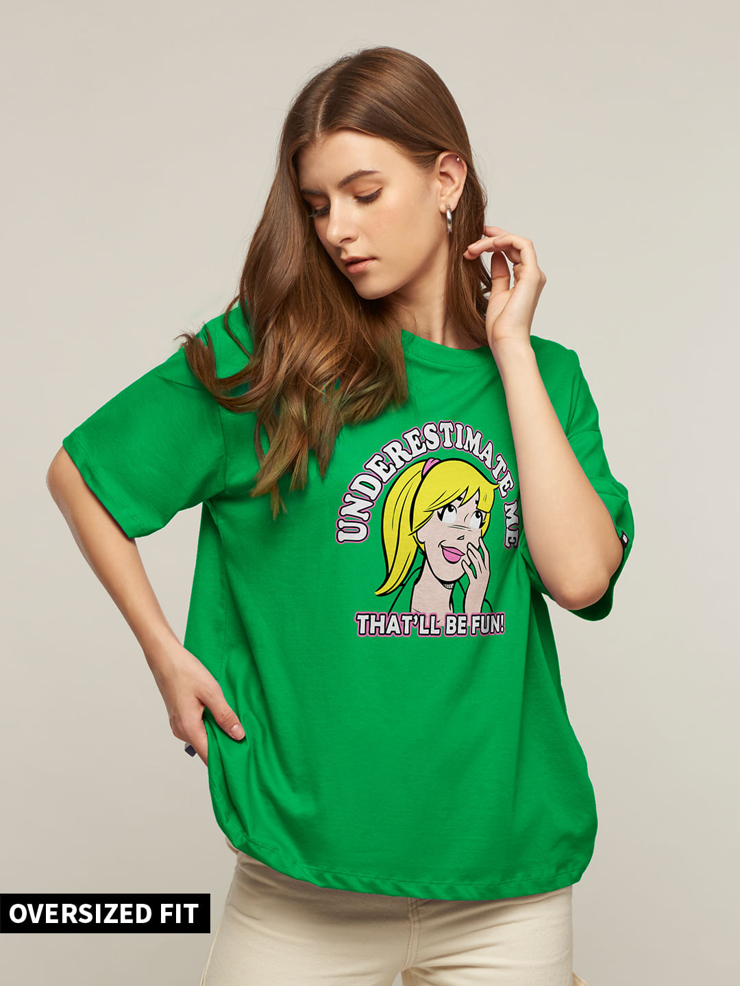 buy-archies-underestimate-me-women-s-oversized-t-shirt-online