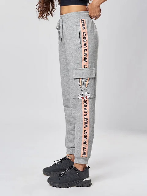 Buy Looney Tunes: What's Up Doc? Womens Joggers online at The Souled Store.