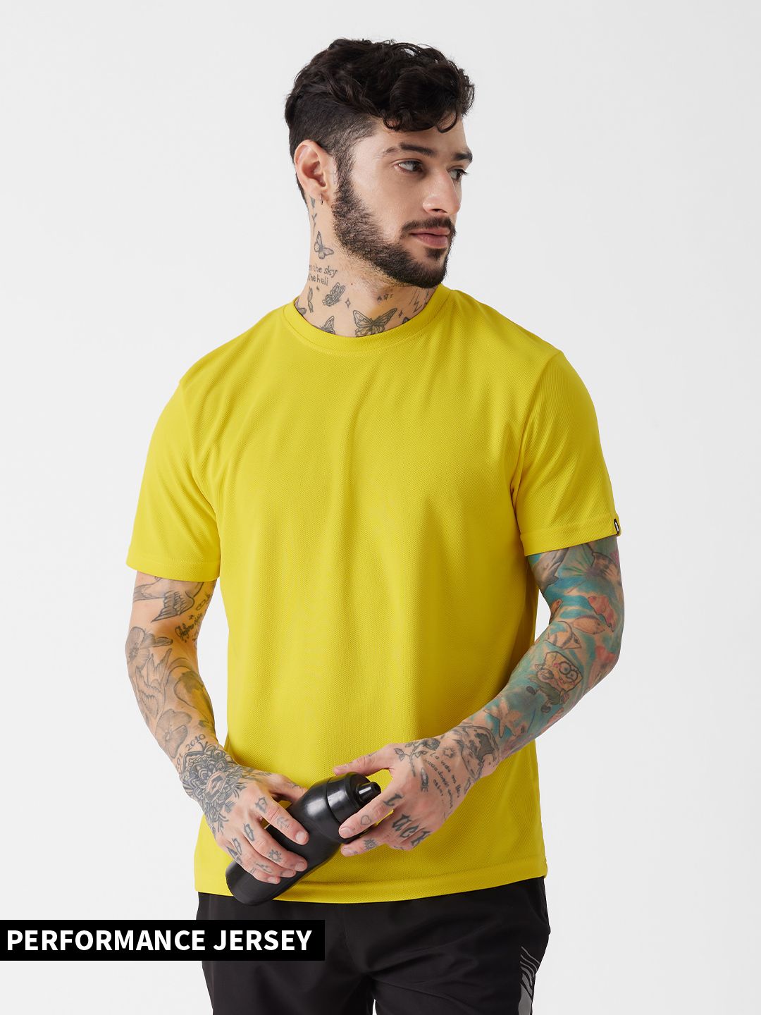 Buy Solids Lemon Yellow Jersey Online