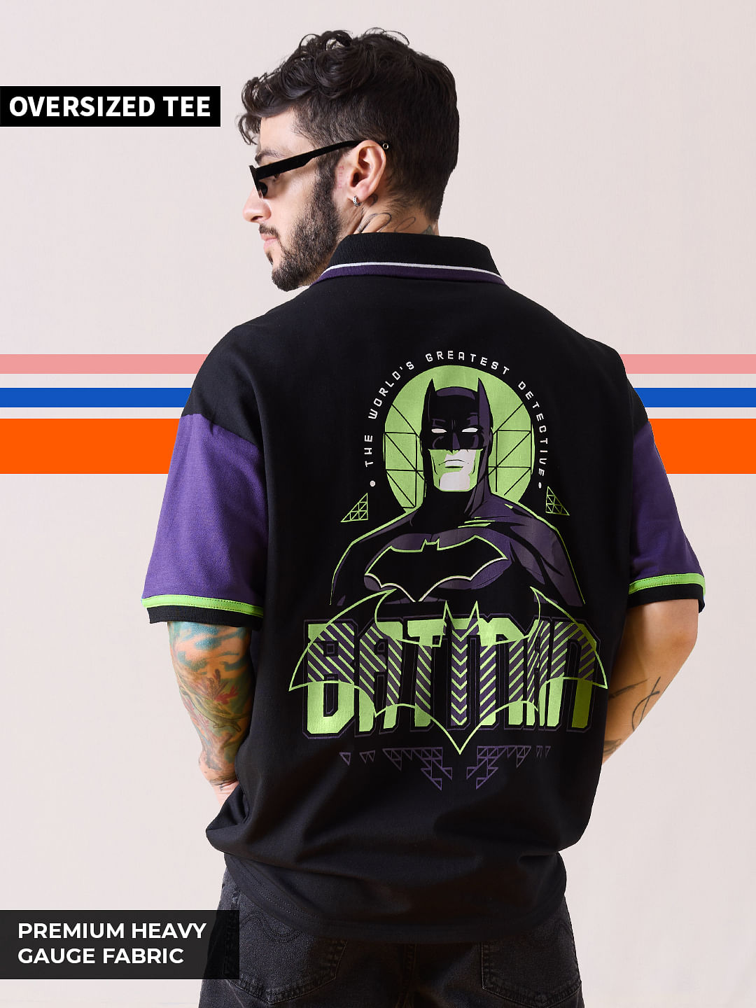 Men's Official Batman 39 Oversized Jerseys