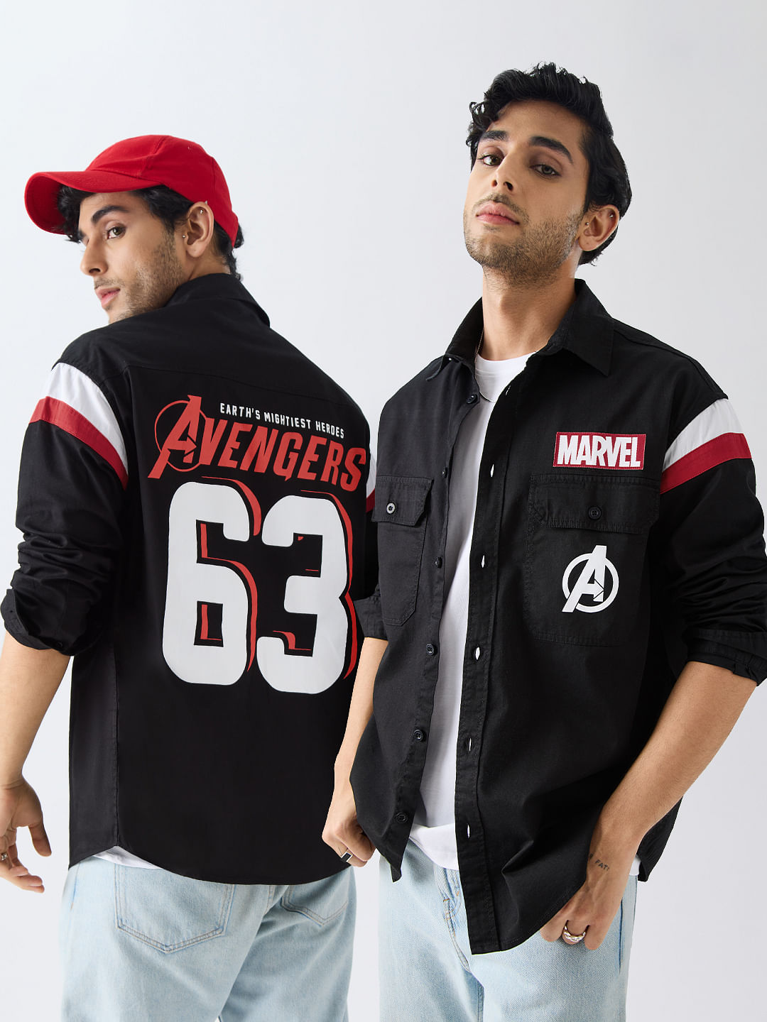Buy Marvel: Avengers 63 Oversized Shirts Online