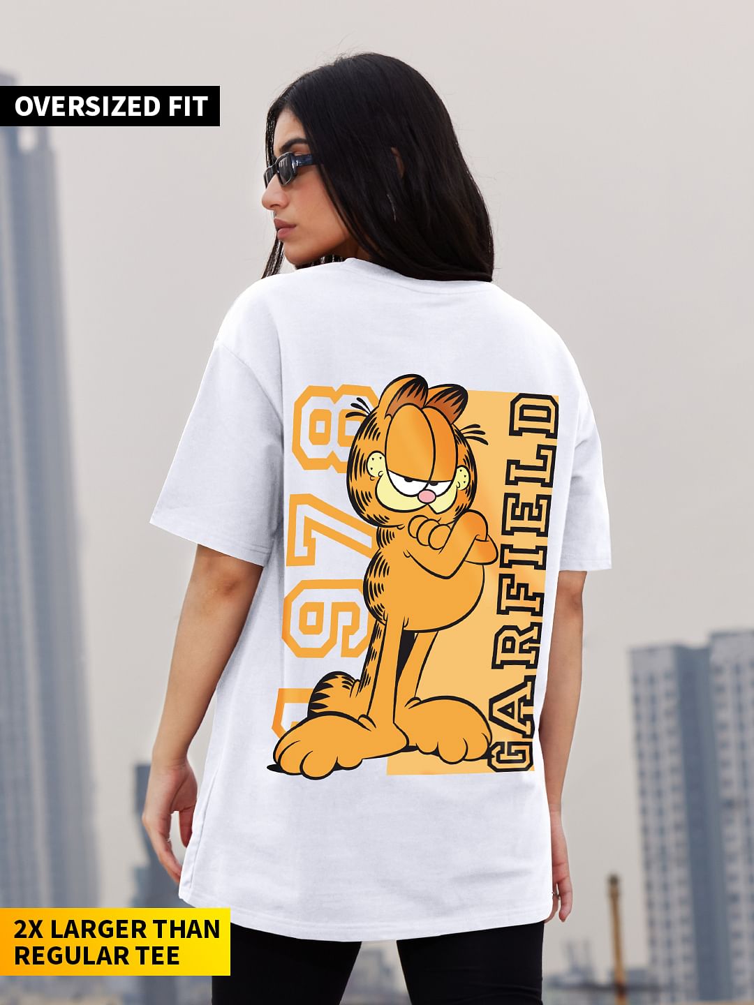 Buy Garfield: 1978 Women's Boyfriend T-Shirt online at The Souled Store