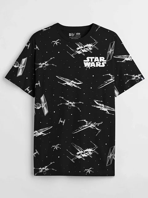 Buy Star Wars: Spaceship Pattern T-Shirts Online