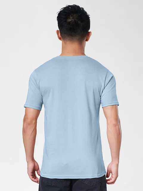 Buy Solids: Powder Blue T-Shirts Online