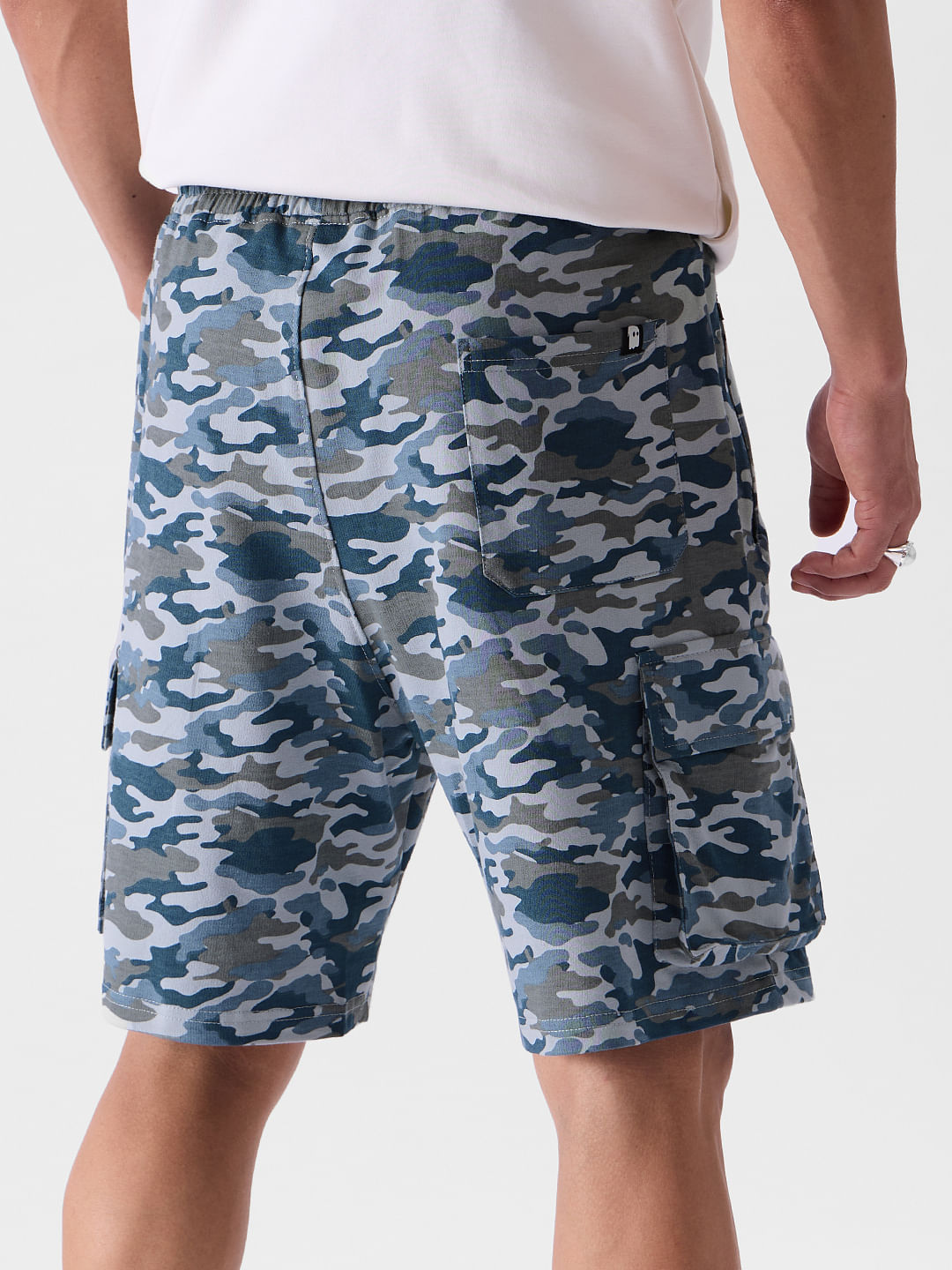 Buy Solids: Camouflage Cargo Shorts Online