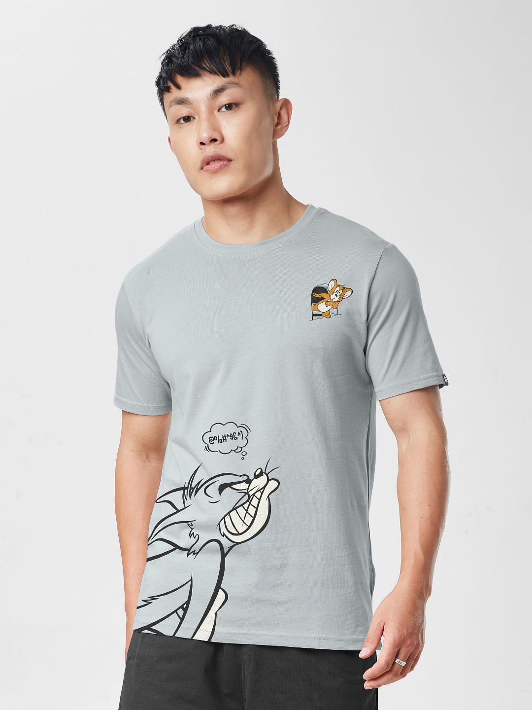 Buy Tom And Jerry: Angry Tom T-Shirts, Unisex T-shirts online at The ...