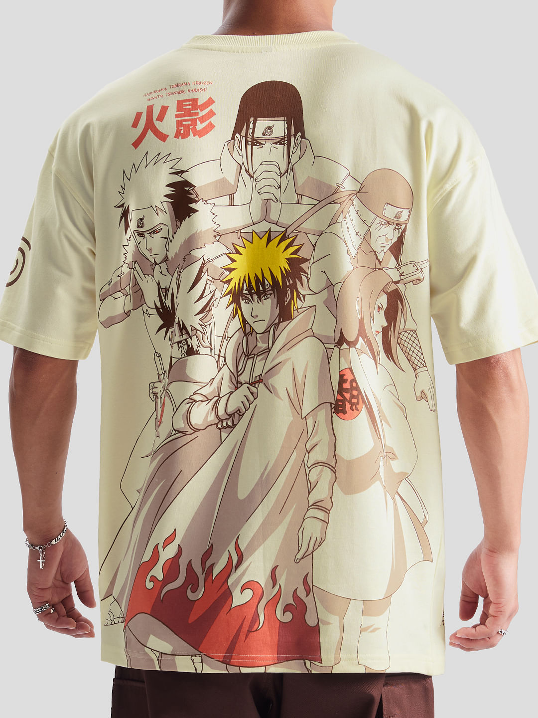 Buy Naruto: Hokage Oversized T-Shirts Online