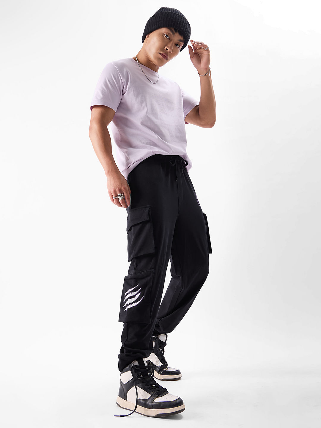 Buy Black Panther: Panther Power (Utility) Men Cargo Joggers Online