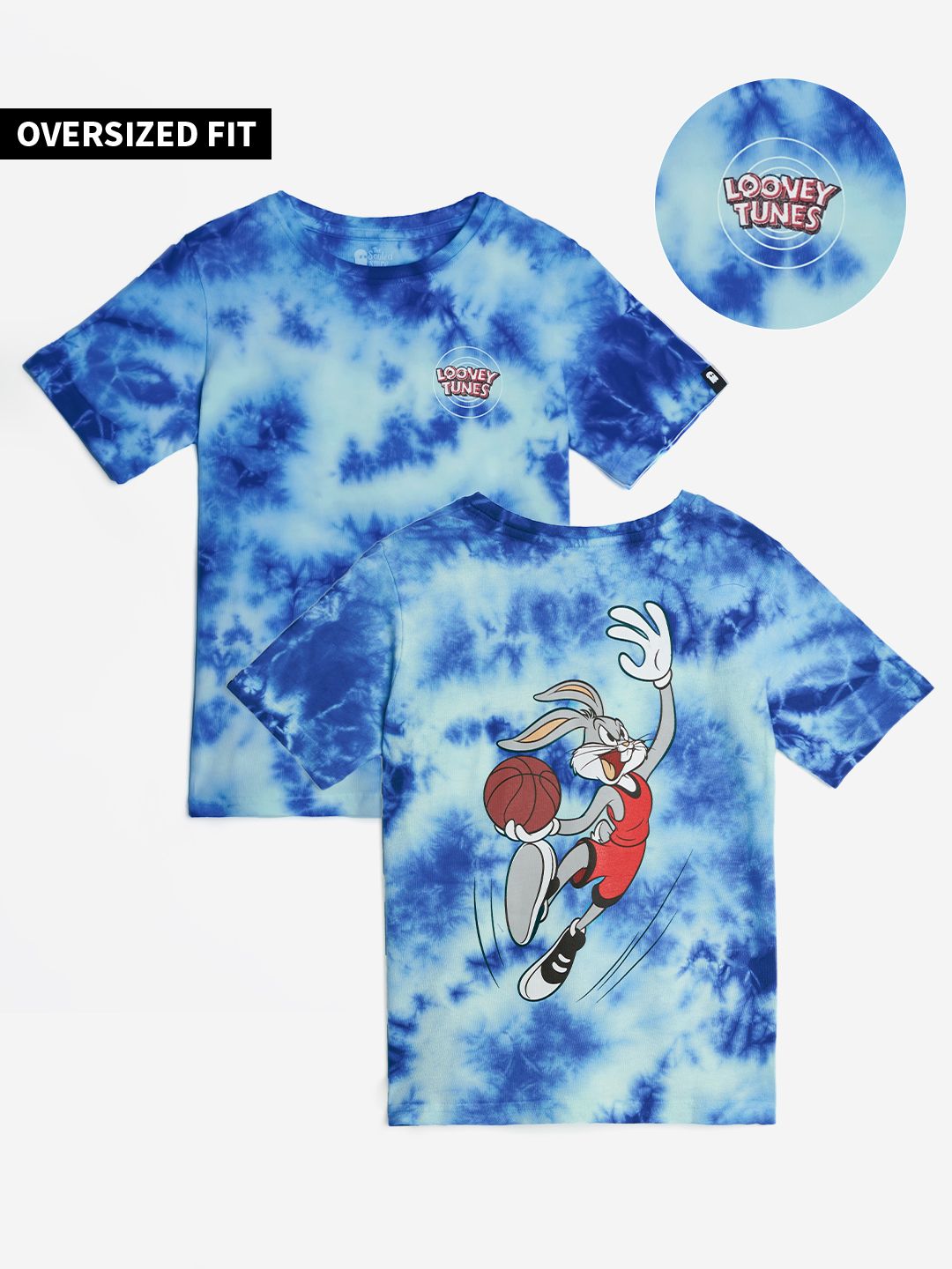 looney tunes tie dye shirt