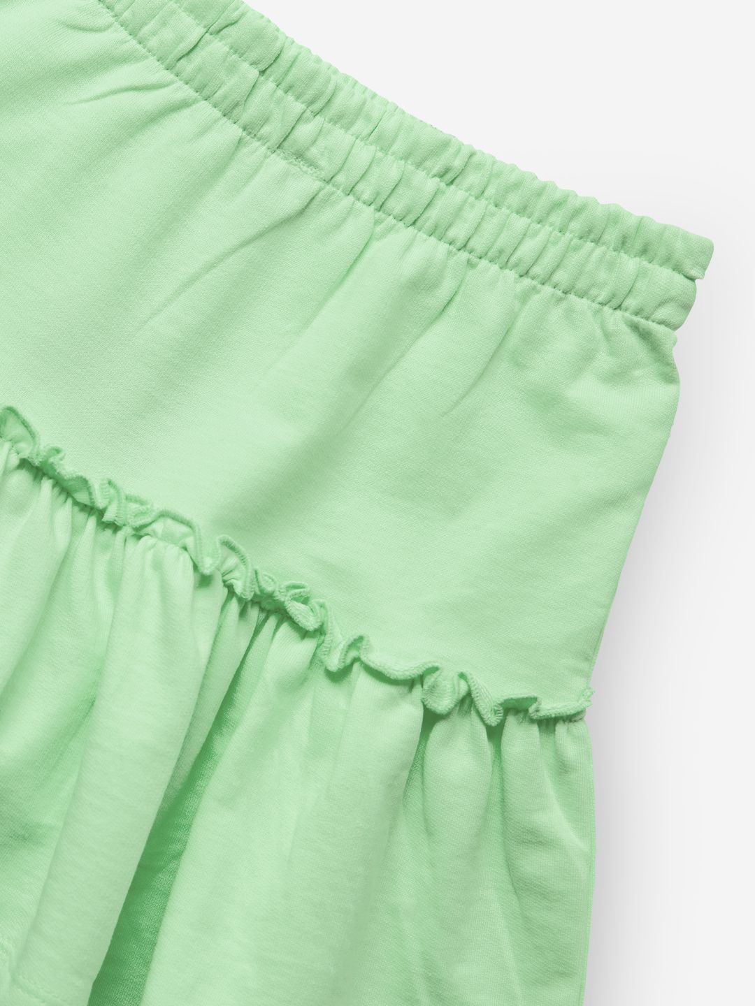 Buy Solids Mint Girl Tiered Skirts Online