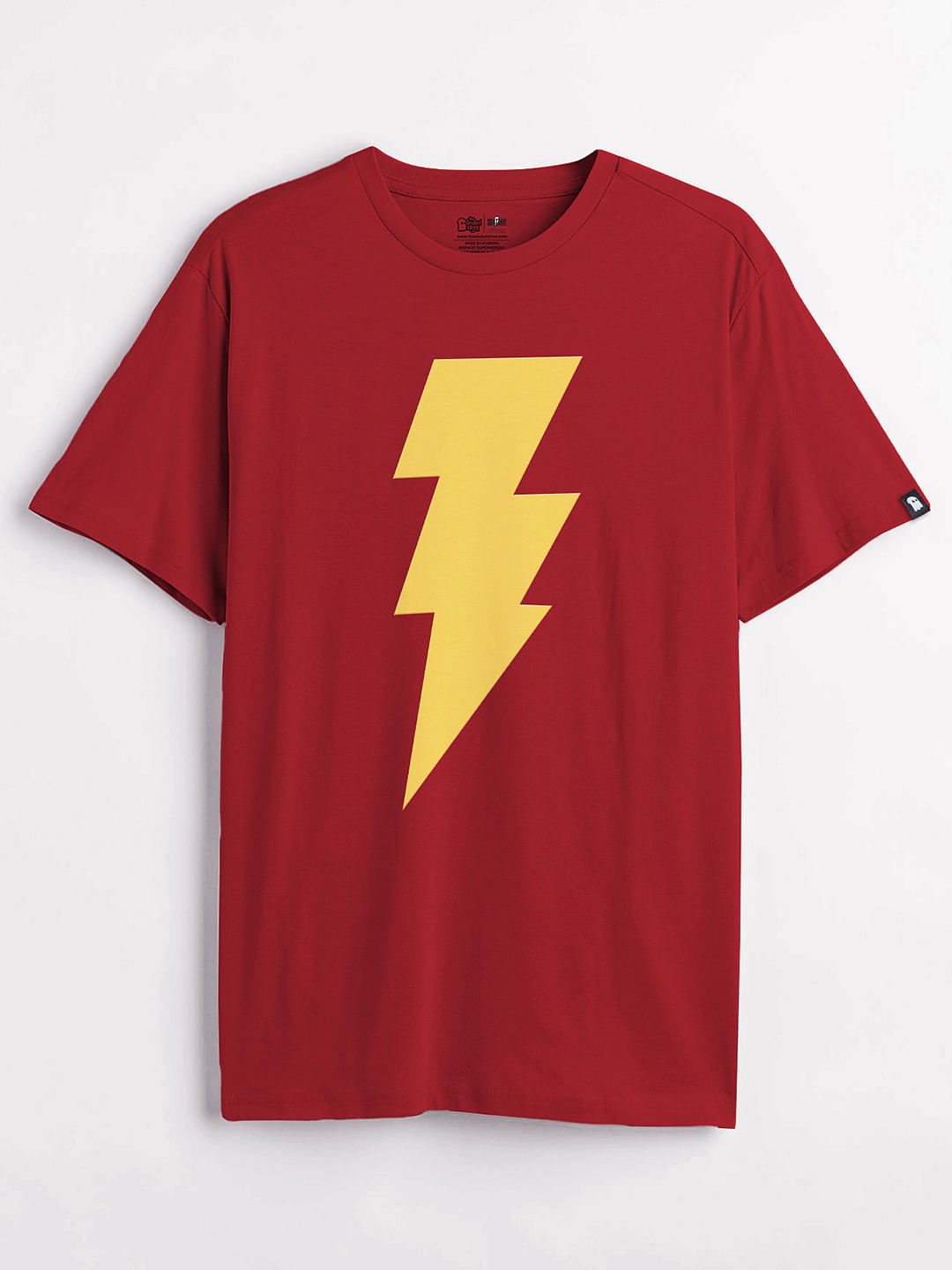 Buy Shazam: Thunderbolt Half Sleeve T-Shirts Online
