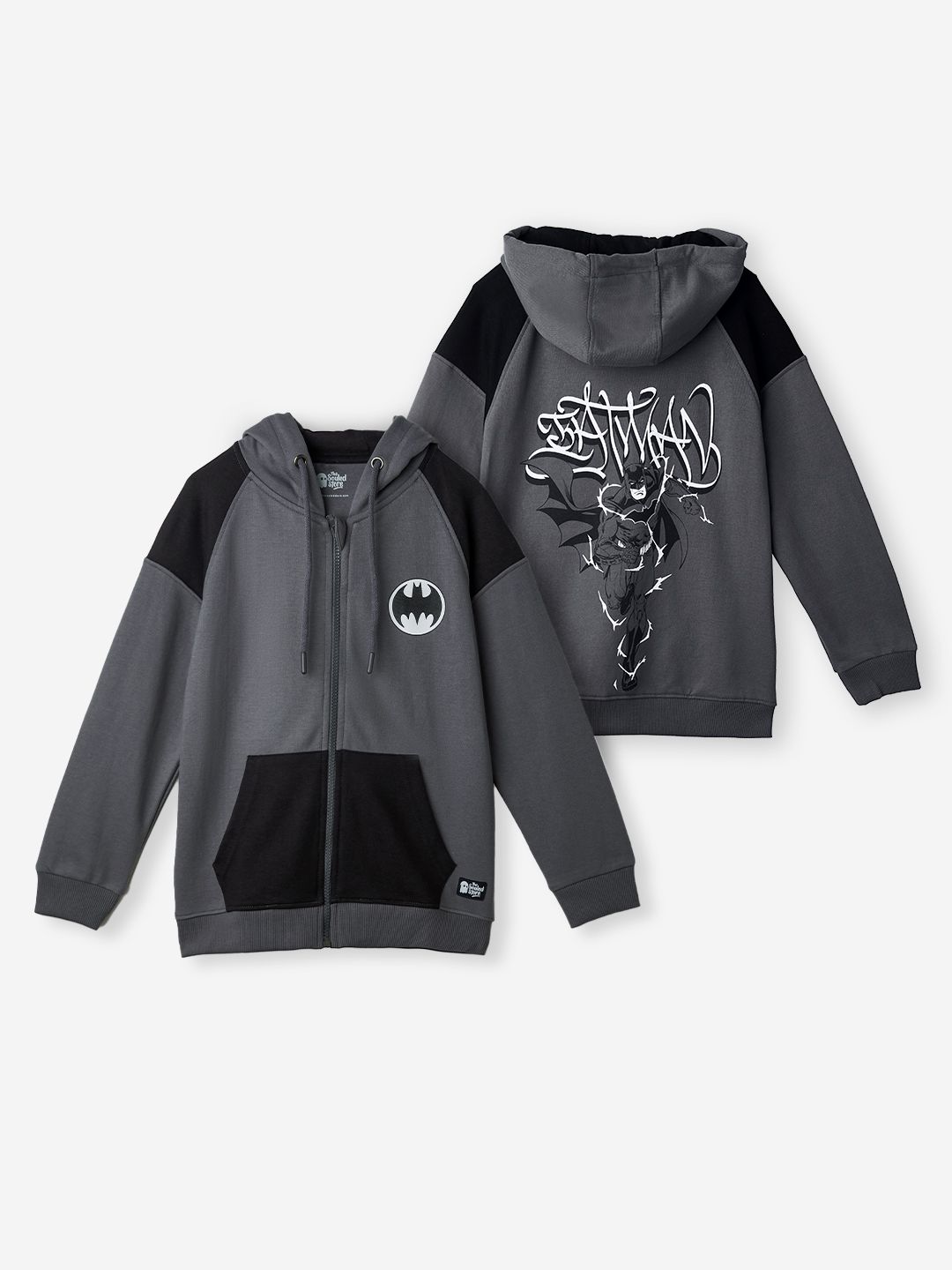 Buy Batman: Colour Block Boys Hoodie Online