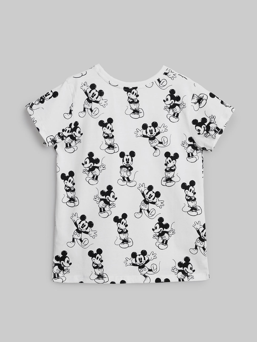 Buy Mickey Mouse: Pattern Girls T-shirt Online