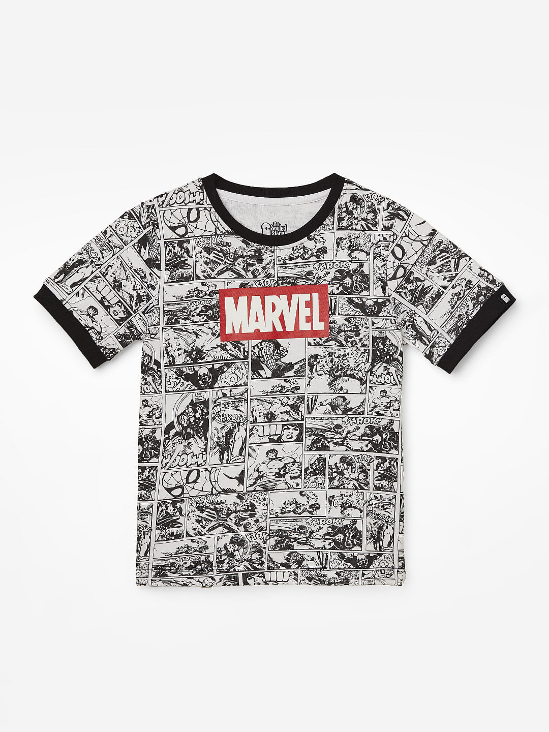 Buy Marvel: Comic Strip Boys T-shirt Online