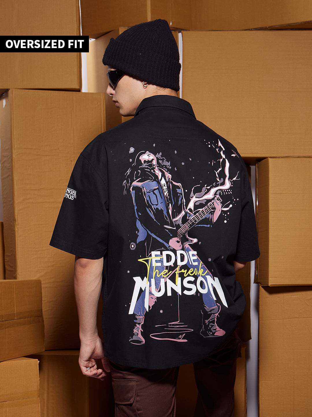 Buy Stranger Things: Eddie Munson Men Utility Shirts Online