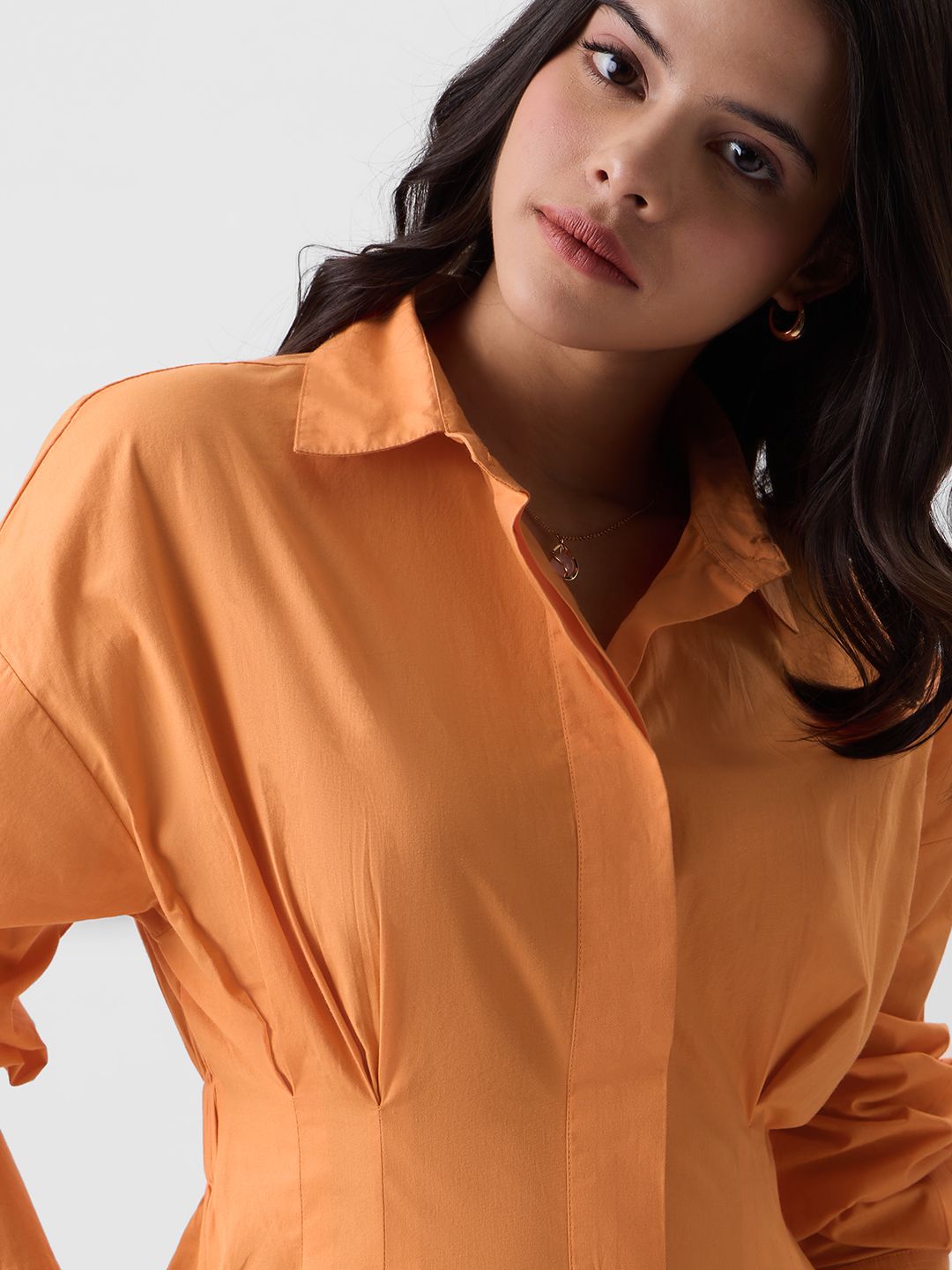 Buy Solids Papaya Women Dresses Online