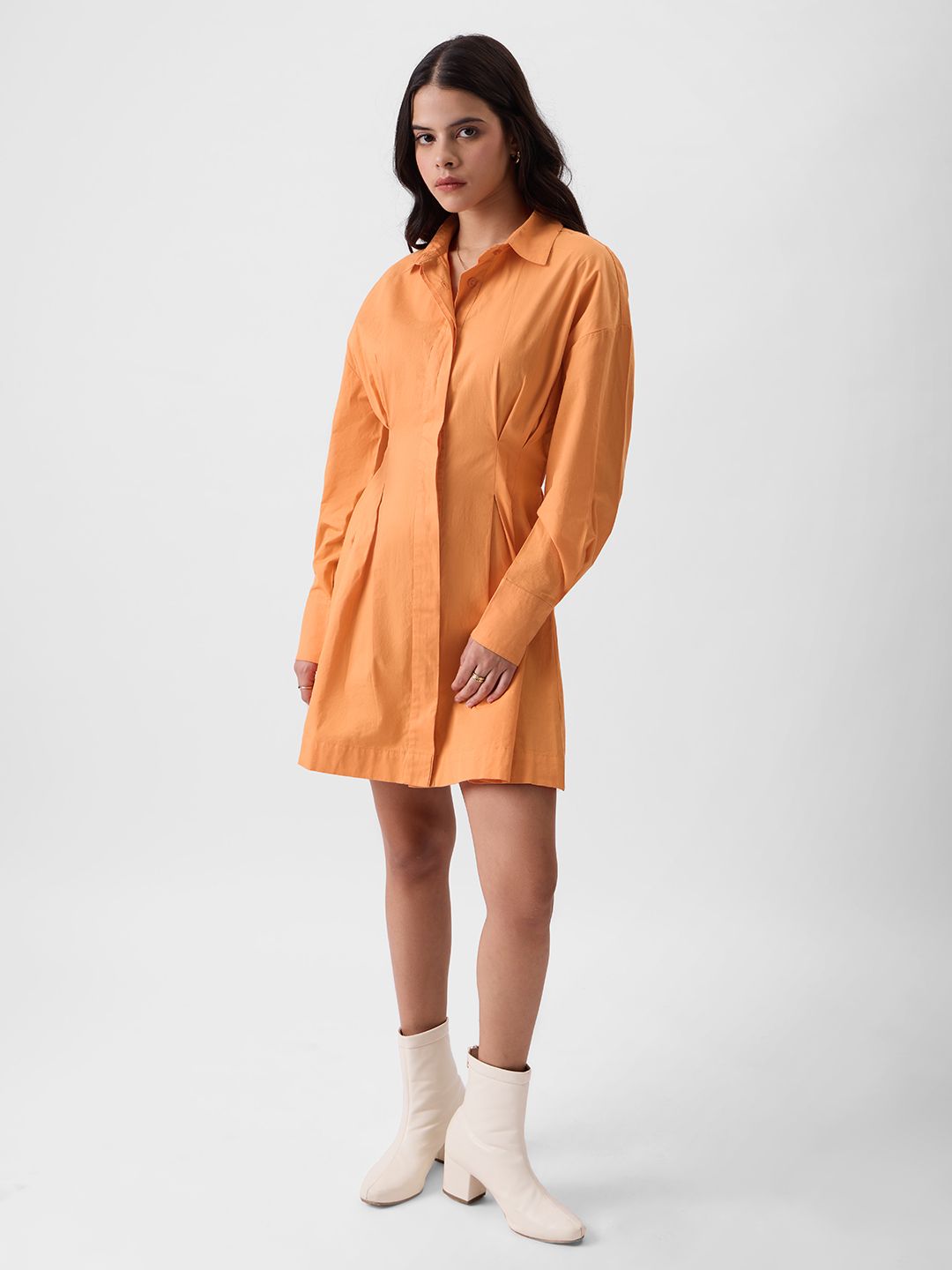 Buy Solids Papaya Women Dresses Online