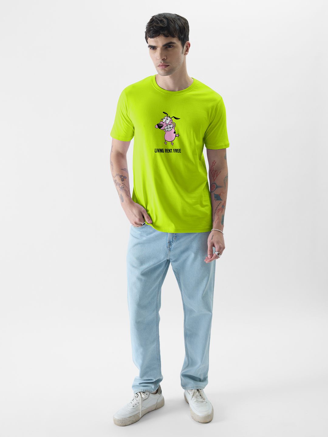 Courage: Living Rent-Free T-Shirts online