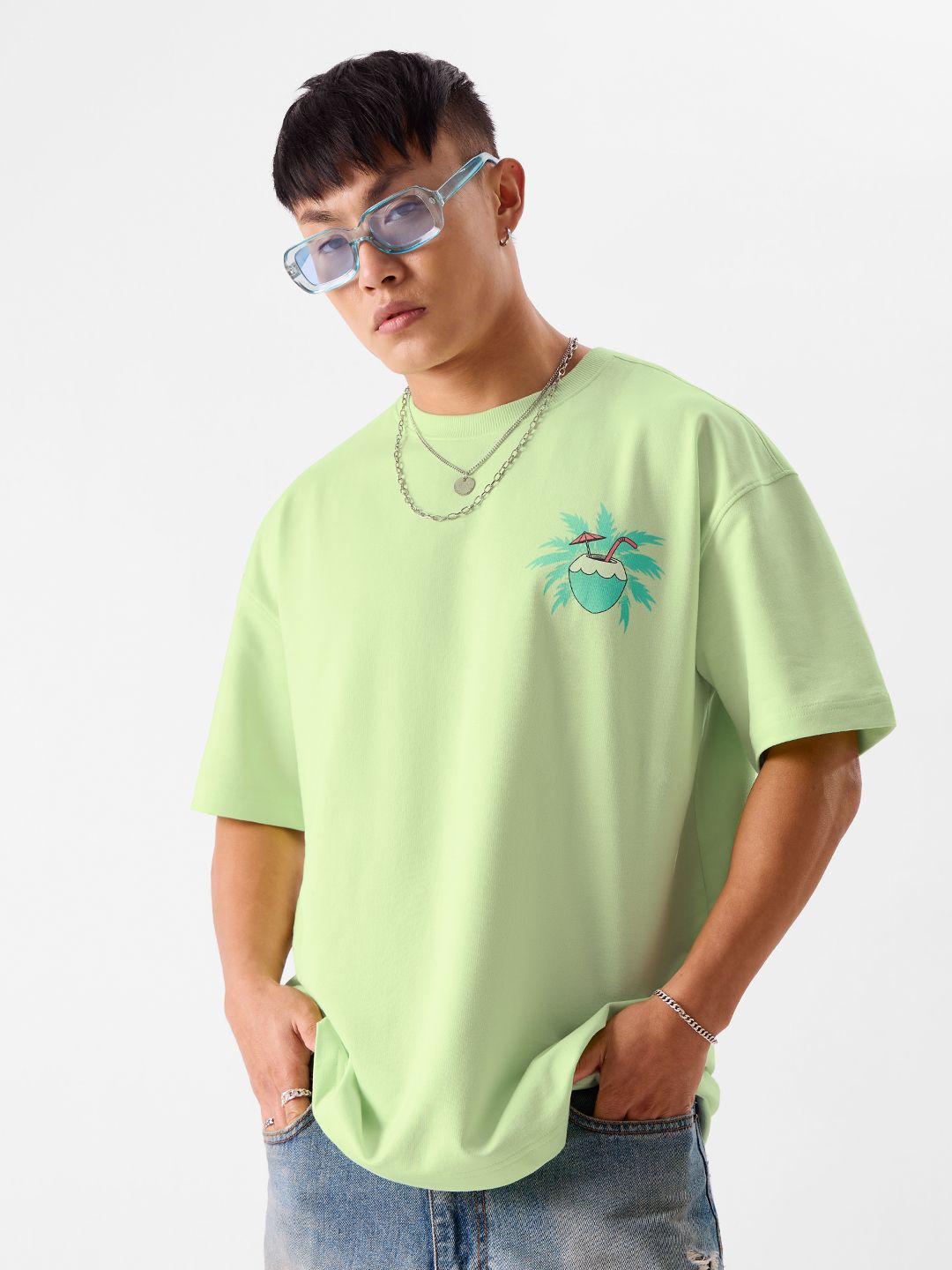 Buy TSS Originals: Fiery Momos Oversized T-Shirts Online