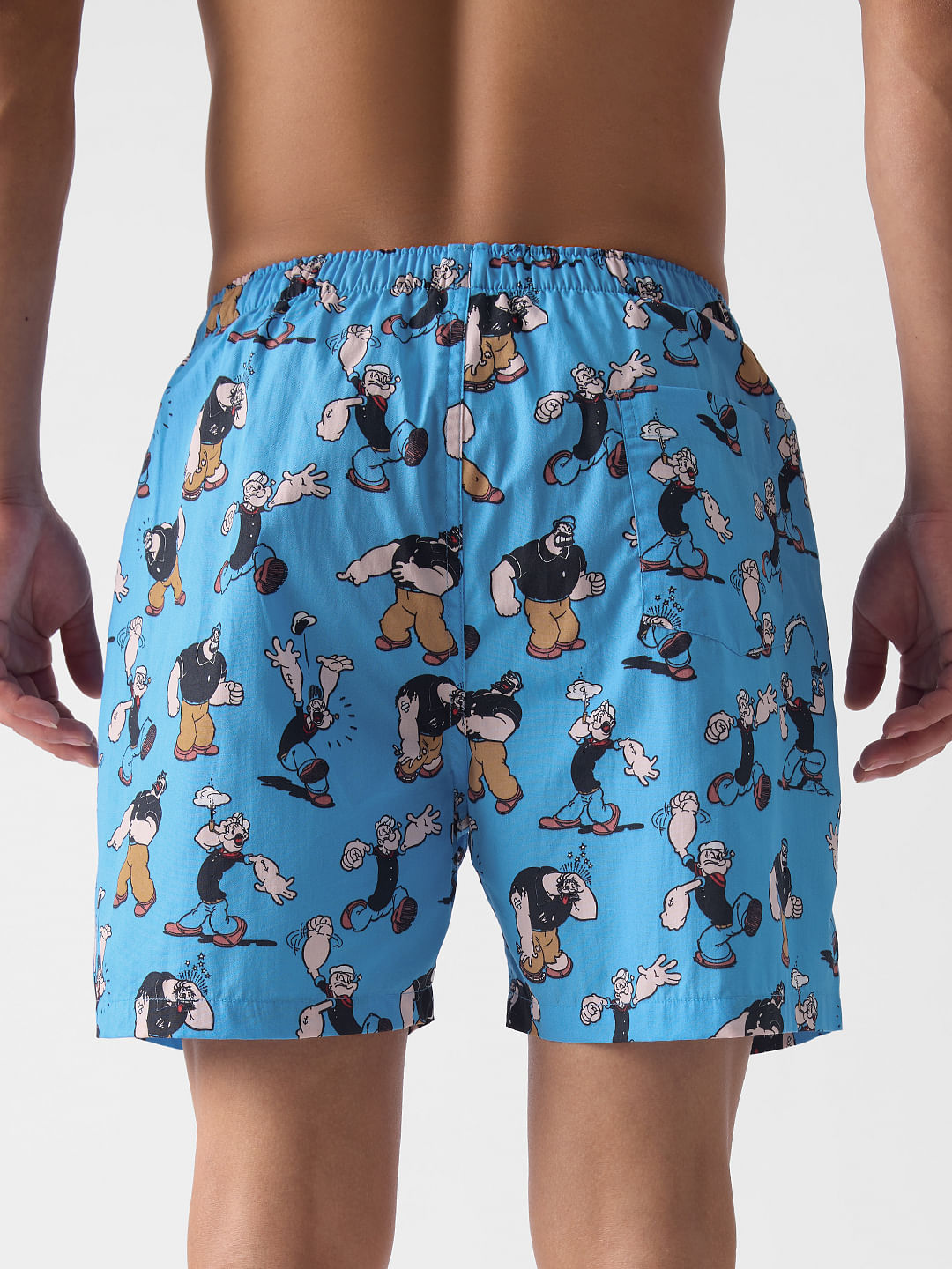 Buy Official Popeye: Pattern Boxer Shorts Online