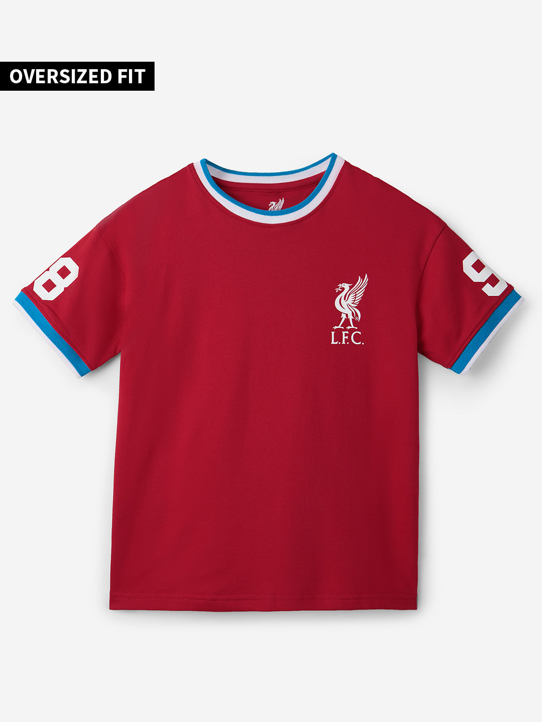 Liverpool FC: 1892 Boys Cotton Oversized T-Shirts