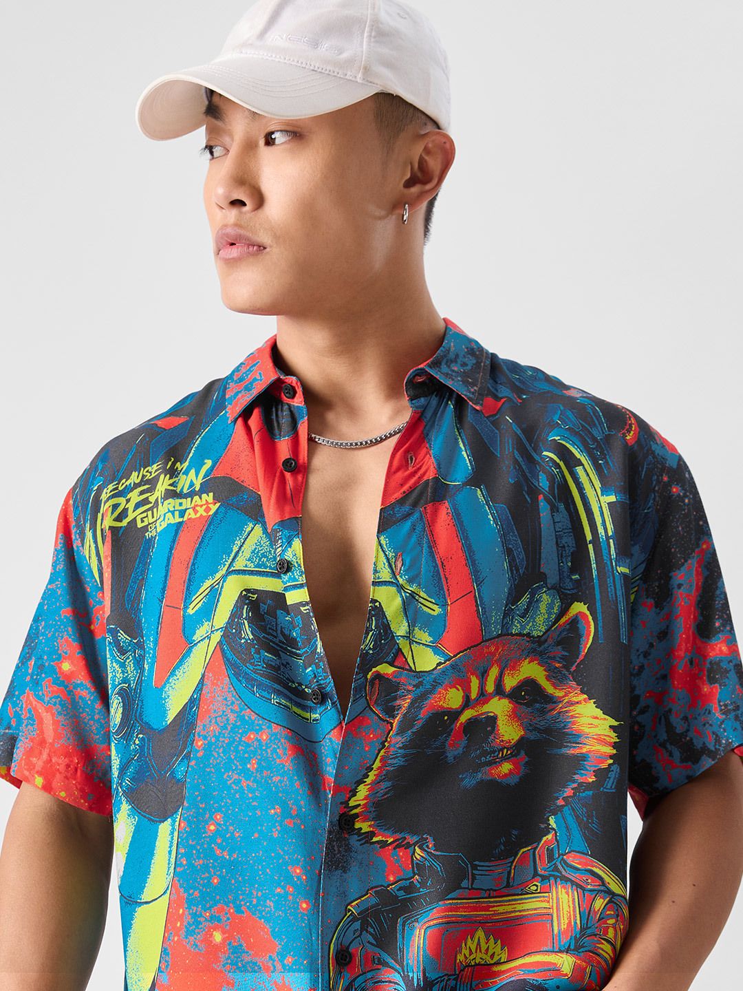 Buy GOTG Rocket Raccoon Men Summer Shirt Online