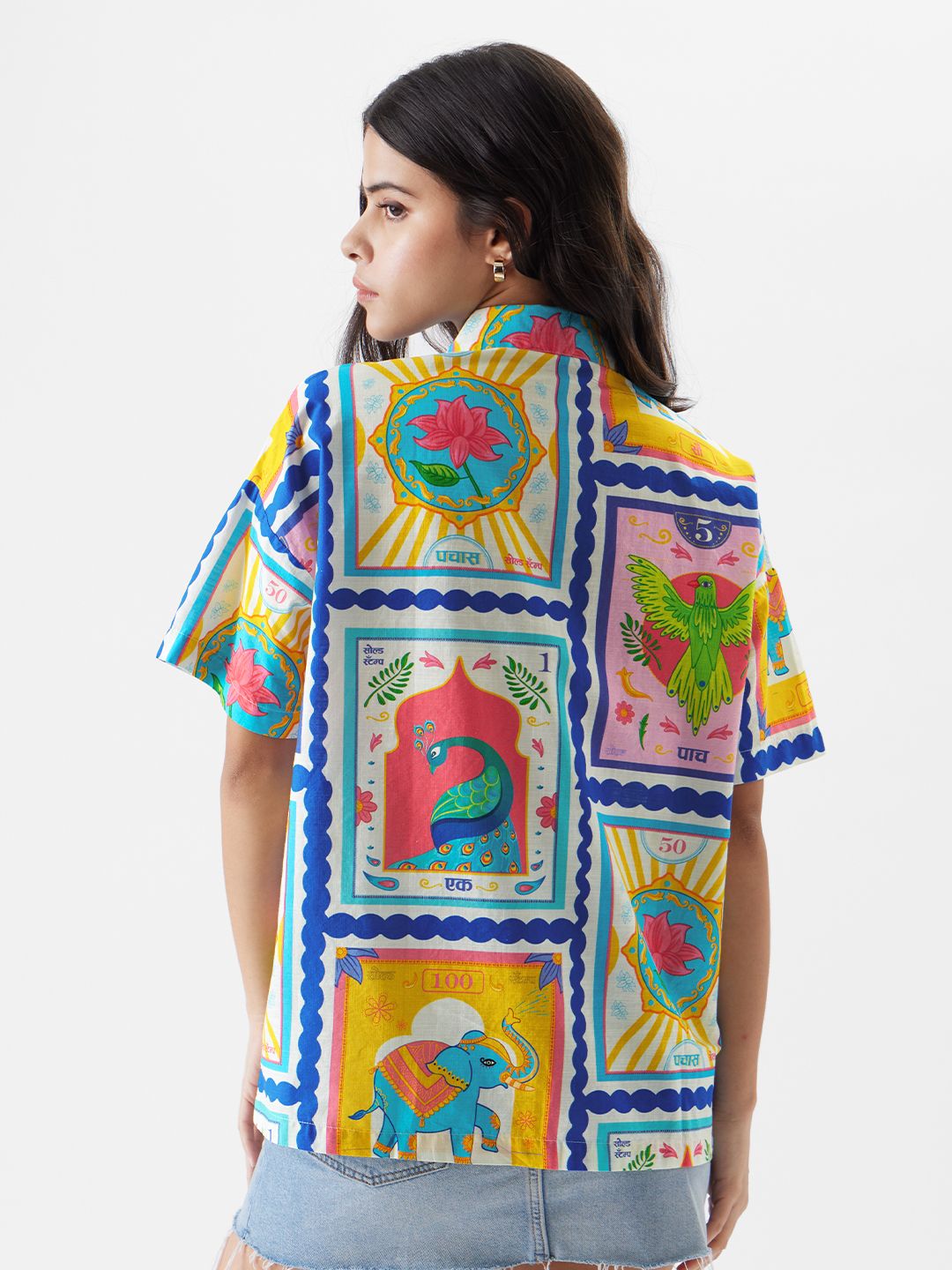 Buy TSS Originals: Vintage Stamps Women Boyfriend Shirts