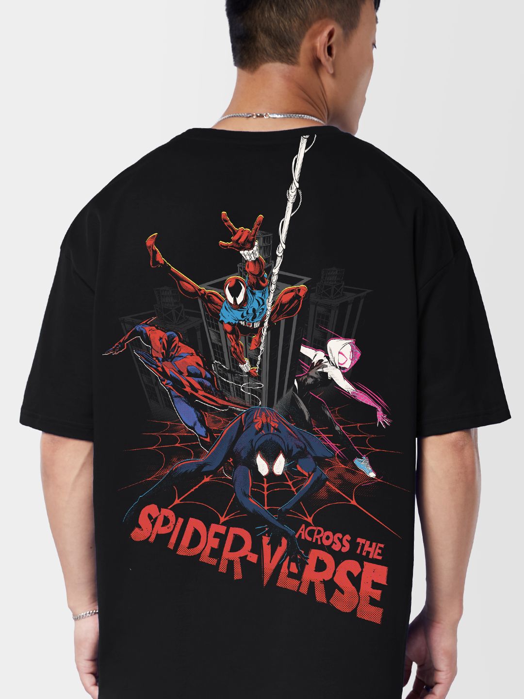 Buy Spider-Man: Across The Spider-Verse Oversized T-Shirts