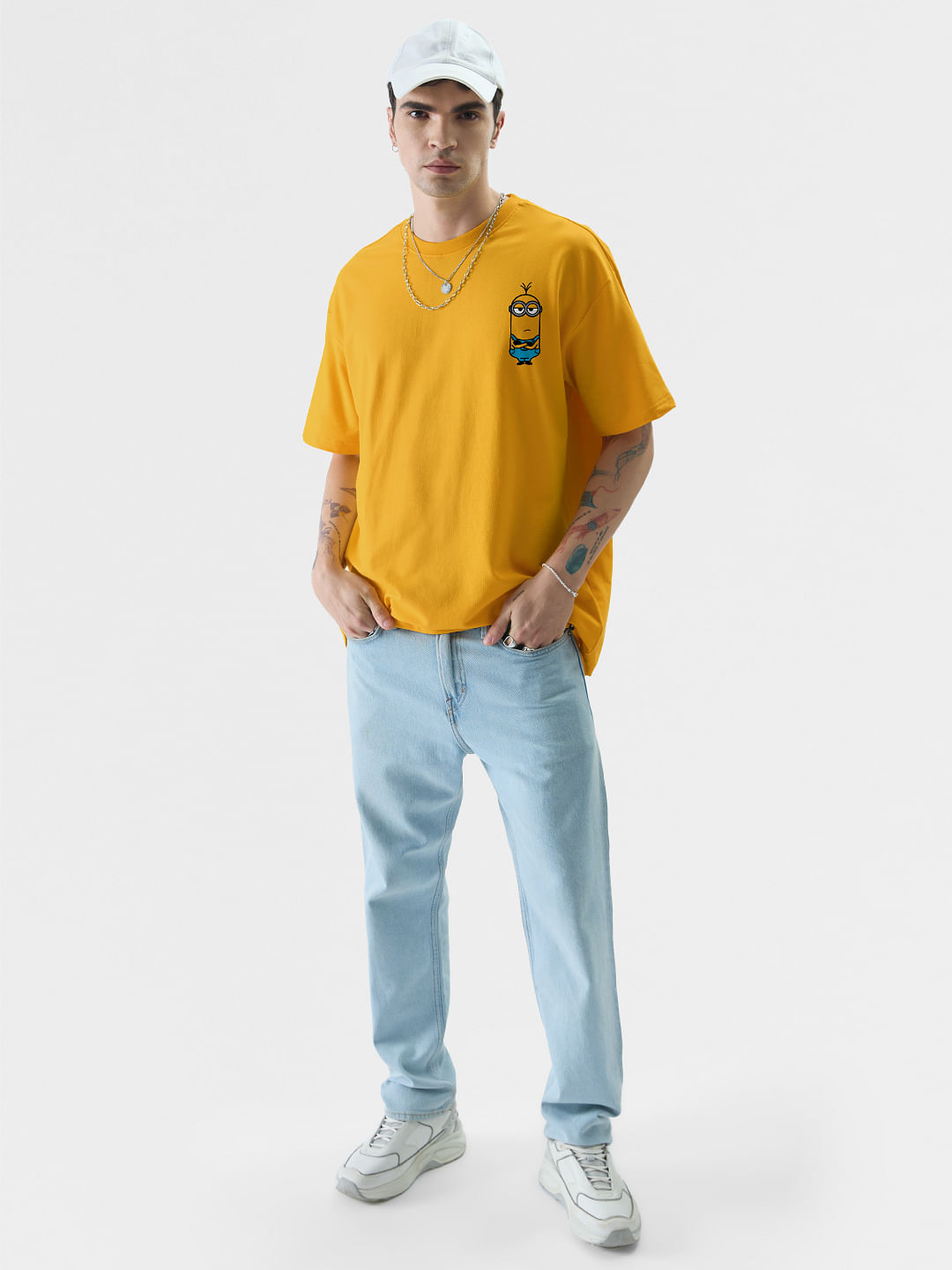 Buy Minions: Blah Blah Blah Oversized T-Shirts Online