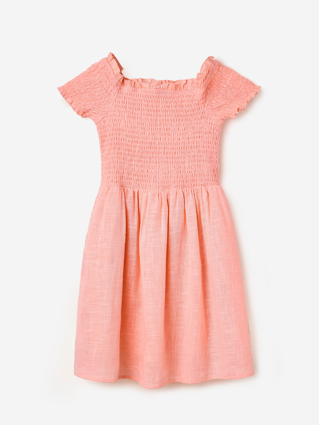 Buy TSS Originals: Peach Fuzz Girl Dresses Online