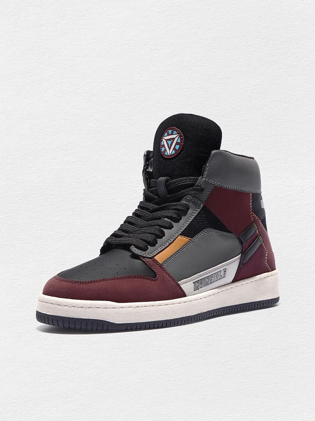 Iron Man: Armoured Avenger Men High Top Sneakers at The Souled Store